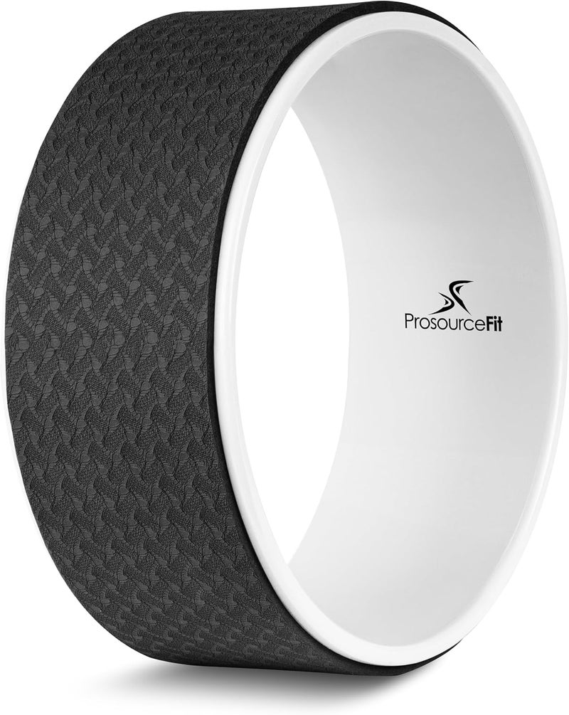 ProSourceFit Yoga Wheel Prop 12” for Improving Yoga Poses, Backbends, Flexibility, Balance, Stretching, Relaxation - Image 1